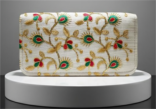 Floral hand Bag wide