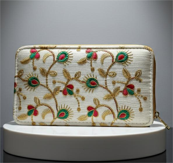 Floral hand Bag wide