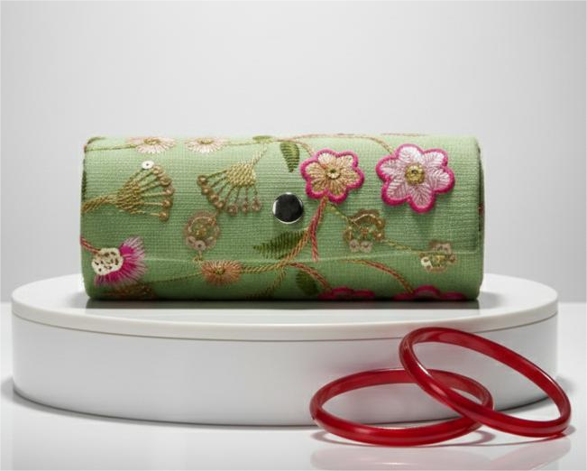 Embroidered Bangle Box